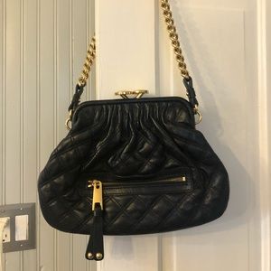 Marc Jacobs black mini stam bag